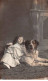 Animaux - N°85562 - Fillette Câlinant Un Chien, Type Berger - Dogs