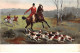 Sports - N°85605 - Chasse - Meute Et Cavaliers En Plein Galop - Chasse à Courre - Jagd