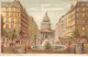 Fantaisie - N°85471 - PARIS - 14. Le Panthéon Et La Rue Soufflot - Regarder Par Transparence - Carte à Système - Móviles (animadas)