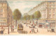 Fantaisie - N°85467 - PARIS - 19. Boulevard Des Capucines - Regarder Par Transparence - Carte à Système - Cartoline Con Meccanismi