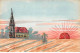 Représentation Timbres - N°85733 - Paysage Au Soleil Couchant - Briefmarken (Abbildungen)