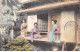 Japon - N°84585 - Trois Femmes En Kimono Assises Sur Un Balcon - Carte Vendue En L'état - Autres & Non Classés