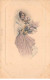 Illustrateur - N°85014 - M.M. Vienne N°276 - Jeune Femme Avec Un Voile Sur La Tête, Portant Un Bouquet De Fleurs - Vienne