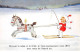 Illustrateur - N°85080 - John Wills - Bravant La Neige Et Le Froid ... Mes Voeux De Nouvel An - Wills, John