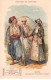 Grèce - N°86887 - Histoire Du Costume - Montagnards Thessaliens Et Arnaute - Publicité Musculosine Byla - Griekenland