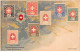 Représentations Timbres - N°87840 - Die Alten Telegraphenmarken Der Schweiz - Timbres De Suisse - Briefmarken (Abbildungen)