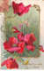 Fantaisie - N°87304 - Souvenez-vous De Moi - Coquelicots Et Papillons - Other & Unclassified