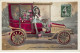 Automobile - N°89125 - Je Vous Envoie Ces Fleurs Et Mes Caresses - Fillette Dans Une Voiture - Carte Montage - Busse & Reisebusse