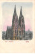 ALLEMAGNE - SAN64358 - Koln - Dom - Wetseite - Carte En Relief - Köln