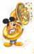 Disney - N°89229 - Mickey Jouant Du Trombone - CPSM - Disneyland