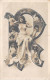 Artiste - N°90350 - Jeune Femme Dans La Lettre R - Carte Surréaliste - Artisti