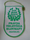 D202173 FANION -Wimpel - Pennon - Slovaktourist  IAAF Meeting Pravda Televizia Slovnaft Bratislava With Pin 170 X 100 Mm - Other & Unclassified