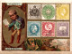 CHROMO K. K.POST STEMPEL POSTIER BLASON TIMBRES - Andere & Zonder Classificatie