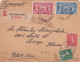 LETTRE. 20 9 27. RECOMMANDE. LYON POUR LES ETATS-UNIS. 3,00Fr - Covers & Documents