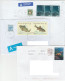 Poissons Lot De 6 Enveloppes Voyagées France Portugal Norvège Belgique Fish Fishes 6 Travelled Letters - Fishes