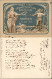 Landwirtschaft - Prägekarte LANDWIRTSCHAFTLICHE AUSSTELLUNG MANNHEIM 1902 I Paysans - Other & Unclassified