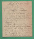 16 Montbron Brun Henri Chaussure ( Lettre Pour Fourniture De Semelles ) 7 Mars 1907 - Textile & Vestimentaire