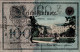 Geld Auf AK Reichsbanknote Wörishofen I-II Argent - Otros & Sin Clasificación