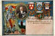 Adel Baden Friedrich Großherzog Von Baden Jubiläumskarte Zum Fünfzigstem Regierungsjahr I-II - Familles Royales