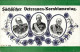 Adel Sachsen König Albert König Friedrich-August Und König Wilhelm I. Sächsischer Kornblumentag I-II (fleckig) - Royal Families