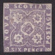 NOVA SCOTIA Six Pence VIOLET Avec Certificat RPSL (FAUX FORGERY !) - 1851/1860 Canada - Néanmoins Rarissime ! VICTORIA - - Nuevos