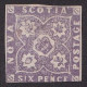 NOVA SCOTIA Six Pence VIOLET Avec Certificat RPSL (FAUX FORGERY !) - 1851/1860 Canada - Néanmoins Rarissime ! VICTORIA - - Neufs