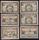 6x Bockswiese Hahnenklee: 3x 50 Pfg., 2x 75 + 100 Pfennig  1922 - [11] Local Banknote Issues