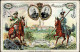 Regiment Grossenhain 1. Husaren-Regt. Nr. 18 Drag.Rgt.Herzog V. Kurland Sign. Henkel, C. I-II - Reggimenti