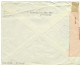 WWII 1940 Cover Jerusalem Palestine Mandate Open By Censor - Palestine