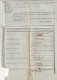 LETTRE.  10 MESSIDOR AN 5. JEMAPPES. 86/MONS. GRIFFE NOIRE DEPARTEMENT DE JEMAPPES. NOMS ET SIGNATURES DES ADMINISTRATEU - 1792-1815: Conquered Departments