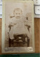 Réal Photo CDV 1900 Portrait De Bébé  À.Renaut Denain Nord 59 - Antiche (ante 1900)