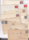 10 Verschillende Gebruikte Postwaarde Enveloppen  1893 / 1950 - Entiers Postaux