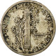 États-Unis, Dime, Mercury Dime, 1936, U.S. Mint, Argent, TB+, KM:140 - 1916-1945: Mercury