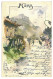 GER 18 - 13817  Litho, Water Mill - Old Postcard - Used - 1900 - Water Mills