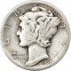 États-Unis, Dime, Mercury Dime, 1938, U.S. Mint, Argent, TB+, KM:140 - 1916-1945: Mercury (kwik)