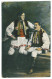 RO 84 - 22597 ETHNIC Men, CALAFAT Censor - Old Postcard - Used - 1918 - Romania