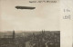 Zeppelin Hof A.S. Zeppelin II über Der Stadt 1909 Rückseite Gestpl. Hacker (Luftschiffkapitän) Foto-AK I-II Dirigeable - Luchtschepen