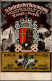 Studentika Königsberg K.St.V. Borussia Stftungsfest 1925 I-II (etwas Fleckig) - Escuelas