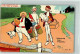 39739405 - Sign. Browne Tom Three Men In A Boat Hund Pfeifen Stocking The Larder Nr.2580 - Humour