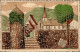 Bodenwerder (3452) Heimatfest 400. Jähriges Schützenjubiläum 19.-26. Juli 1914 Künstlersteindruck I- - Other & Unclassified