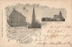 Büderich (4005) Gasthaus Zur Krone Inh. Spicker Kirche Schloss 1900 I-II - Duesseldorf