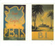 2 POSTCARDS MARITIME ADVERTISING  B.I CRUISES PUBLISHED BY DRUMAHOE GRAPHICS - Werbepostkarten