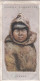 2 Alaska, Eskimo - Children Of All Nations 1924  - Ogdens  Cigarette Card - Original, Antique, Push Out - Ogden's