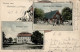 Heimsen (4953) Gasthaus Zur Post F. Plönges Rittergut Neuhof 1907 I-II (Ecke Beschädigt, Fleckig) - Other & Unclassified