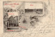 Minden (4950) Königstrasse Gasthaus Knake Sign. G.A. 1902 I- - Minden