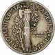 États-Unis, Dime, Mercury Dime, 1944, U.S. Mint, Argent, TTB, KM:140 - 1916-1945: Mercury (Mercure)