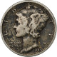 États-Unis, Dime, Mercury Dime, 1945, U.S. Mint, Argent, TB+, KM:140 - 1916-1945: Mercury