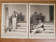 19321.  Due Fotografie D'epoca Uomo In Posa Aa '20 Italia - 8,5x7 - Persone Identificate