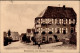 Spessart (7505) Gasthaus Zum Strauss Inh. Ochs 1936 II (Stempeldurchdruck, Stauchung) - Karlsruhe