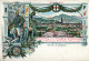 Freiburg Im Breisgau (7800) Gründungsfeier Der Freiwilligen Feuerwehr 1901 II (Eckbug Li. Unten Und Ecken Bestoßen) Pomp - Freiburg I. Br.